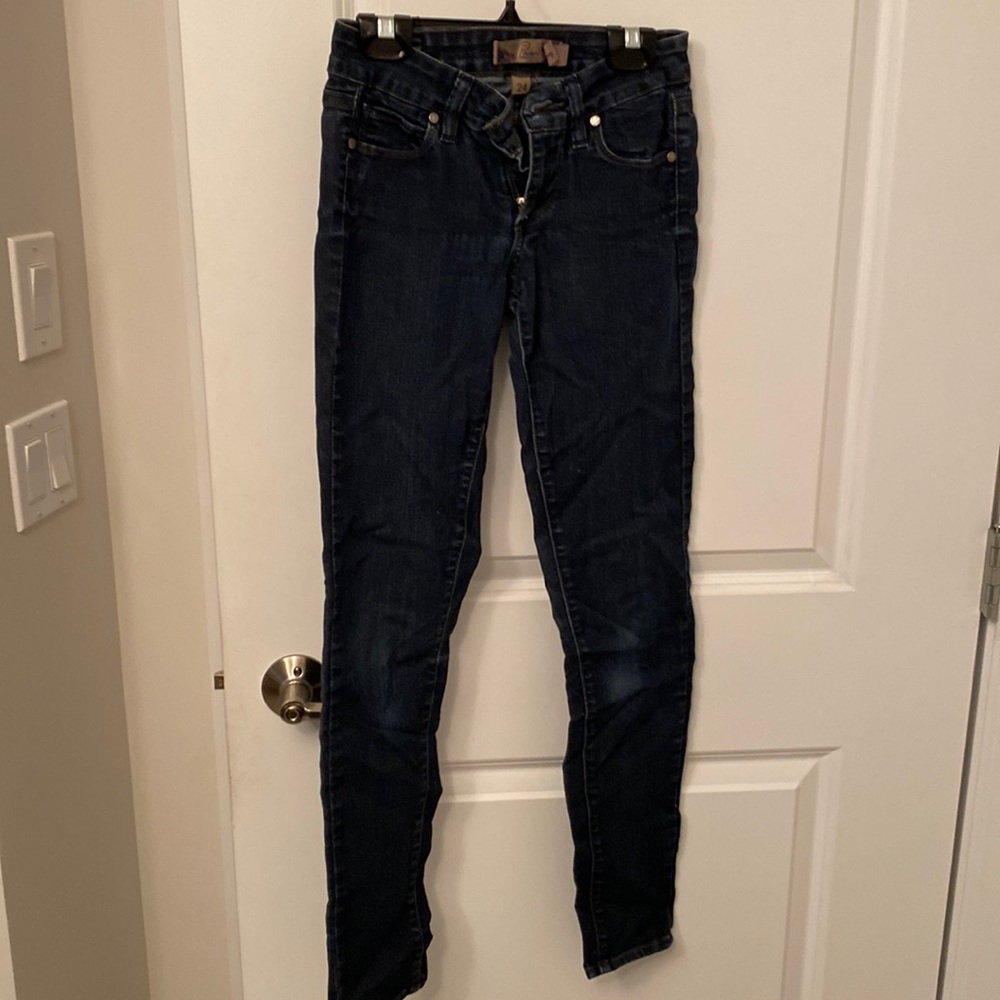 Paige mid rise skinny Jean sz 24